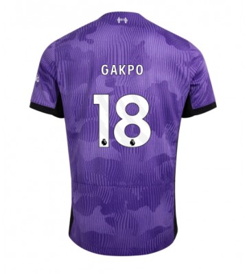 Liverpool Cody Gakpo #18 Koszulka Trzecich 2023-24 Krótki Rękaw
